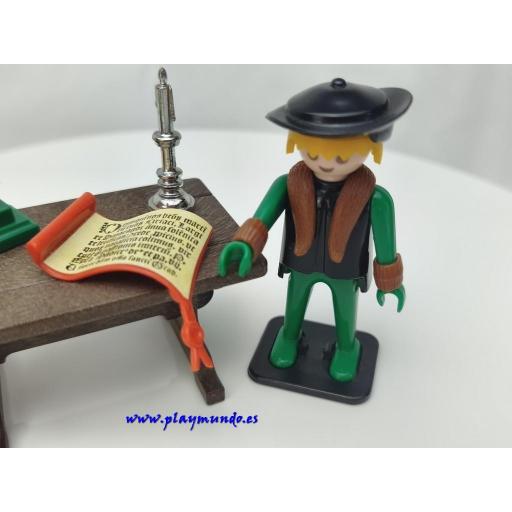 PLAYMOBIL 3375 ESCRIBANO MEDIEVAL (AÑO 1977 - 1980) [2]