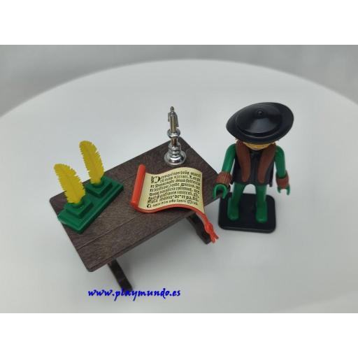 PLAYMOBIL 3375 ESCRIBANO MEDIEVAL (AÑO 1977 - 1980) [1]