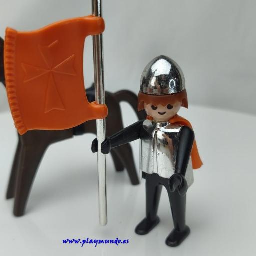 PLAYMOBIL 3265 CABALLERO MEDIEVAL (AÑO 1974 - 1975) [4]