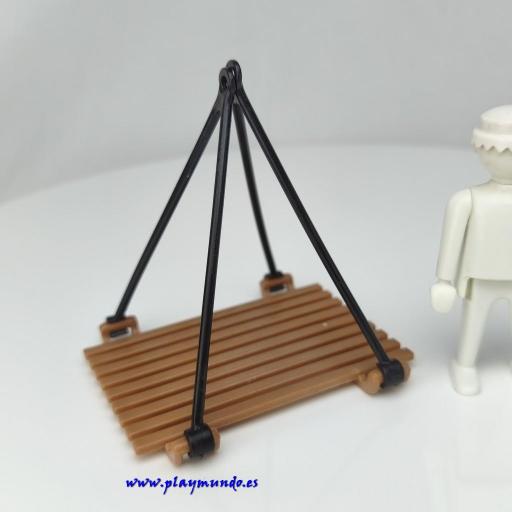 PLAYMOBIL PLATAFORMA ELEVACION GRUA BARCO PIRATA REF. 3750 3550