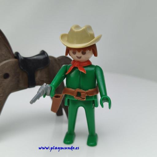 PLAYMOBIL 3342  VAQUERO OESTE WESTERN (AÑO 1975 - 1980) [1]