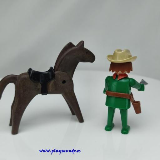 PLAYMOBIL 3342  VAQUERO OESTE WESTERN (AÑO 1975 - 1980) [3]
