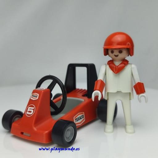 PLAYMOBIL 3575 KART CARRERAS (AÑO 1980)