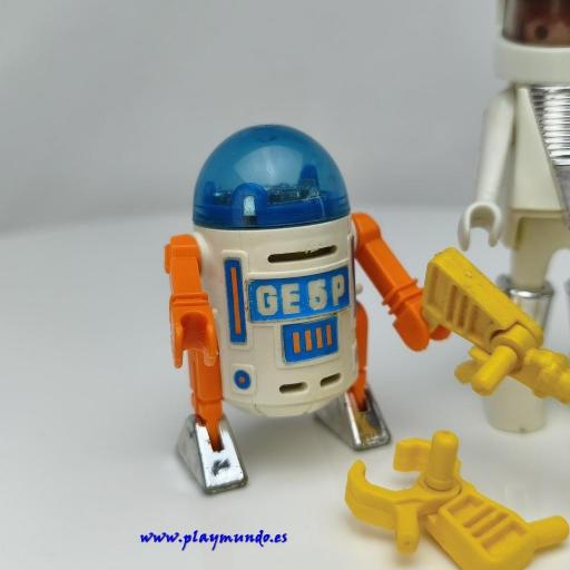 PLAYMOBIL 3591 ROBOT Y ASTRONAUTA PLAYMOSPACE (AÑO 1981)  [4]