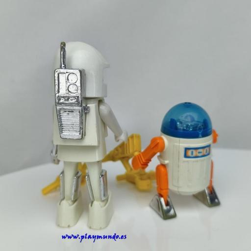 PLAYMOBIL 3591 ROBOT Y ASTRONAUTA PLAYMOSPACE (AÑO 1981)  [2]