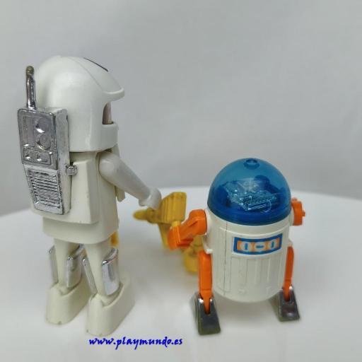 PLAYMOBIL 3591 ROBOT Y ASTRONAUTA PLAYMOSPACE (AÑO 1981)  [1]