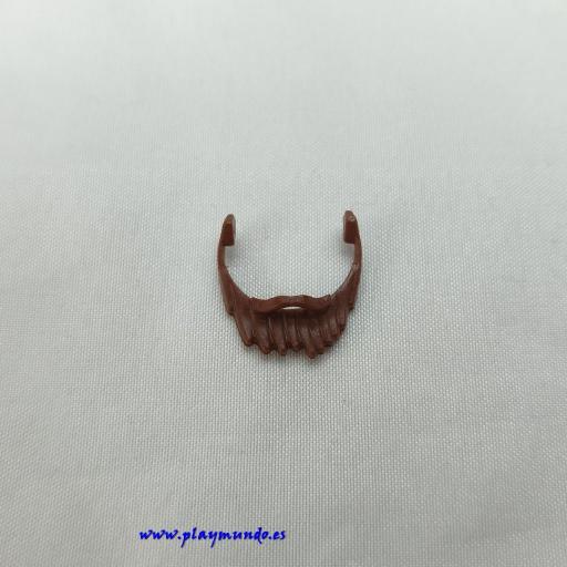PLAYMOBIL BARBA CON BIGOTE CASTAÑO