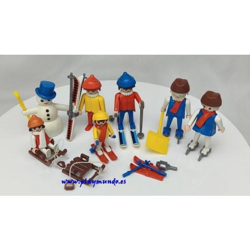 PLAYMOBIL 3467 JUEGOS DE NIEVE EN FAMILIA (AÑO 1984 - 1992) [4]