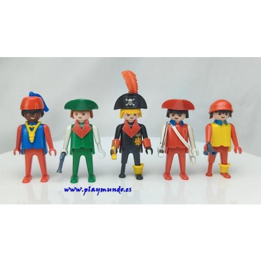 PLAYMOBIL TRIPULACION PIRATA DEL BARCO 3550   [0]