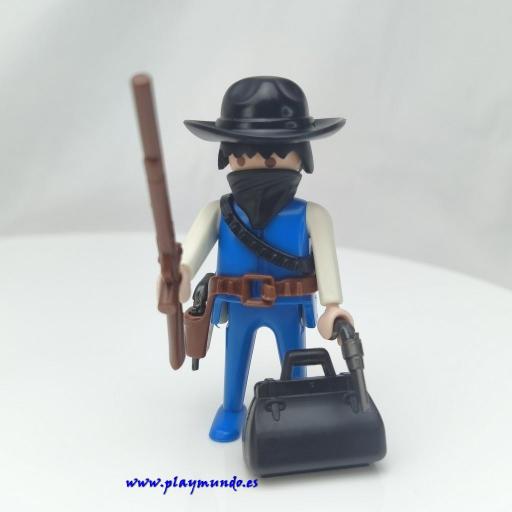 PLAYMOBIL 3383 BANDIDO DEL OESTE (AÑO 1986 - 1994) [1]