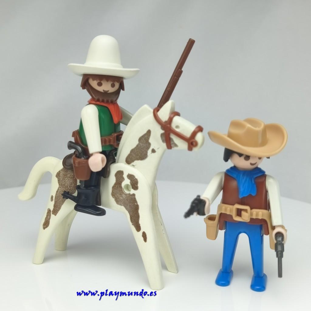 PLAYMOBIL 3304 VAQUEROS OESTE WESTERN (AÑO 1986 - 1994)