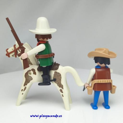 PLAYMOBIL 3304 VAQUEROS OESTE WESTERN (AÑO 1986 - 1994) [1]