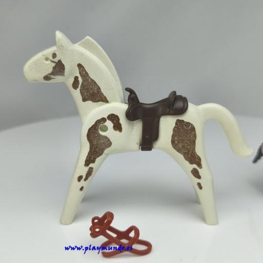 PLAYMOBIL 3304 VAQUEROS OESTE WESTERN (AÑO 1986 - 1994) [2]
