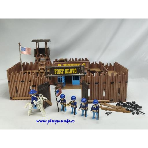PLAYMOBIL 3773 FORT BRAVO OESTE WESTERN (AÑO 1988) [0]