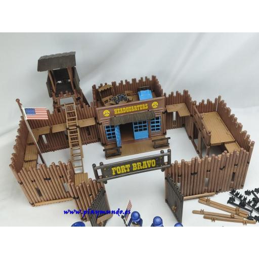 PLAYMOBIL 3773 FORT BRAVO OESTE WESTERN (AÑO 1988) [3]