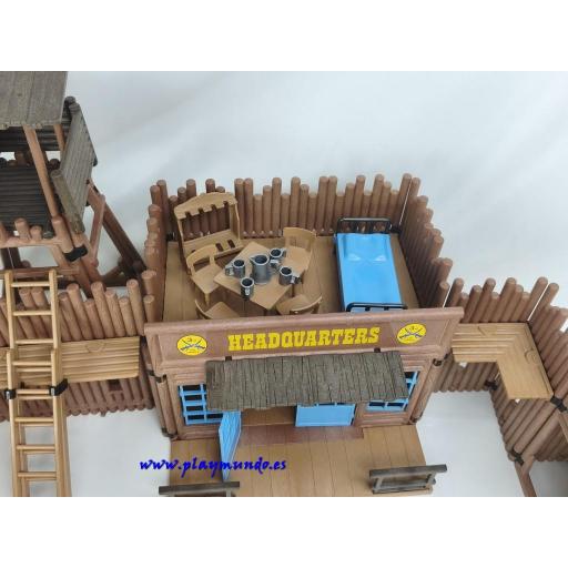 PLAYMOBIL 3773 FORT BRAVO OESTE WESTERN (AÑO 1988) [4]