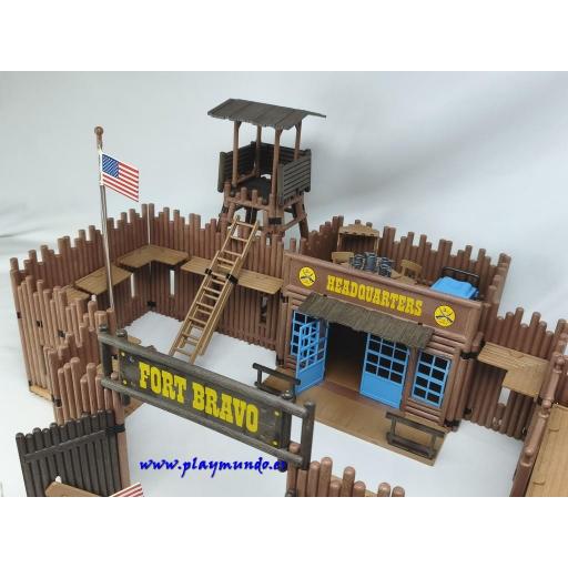 PLAYMOBIL 3773 FORT BRAVO OESTE WESTERN (AÑO 1988) [5]