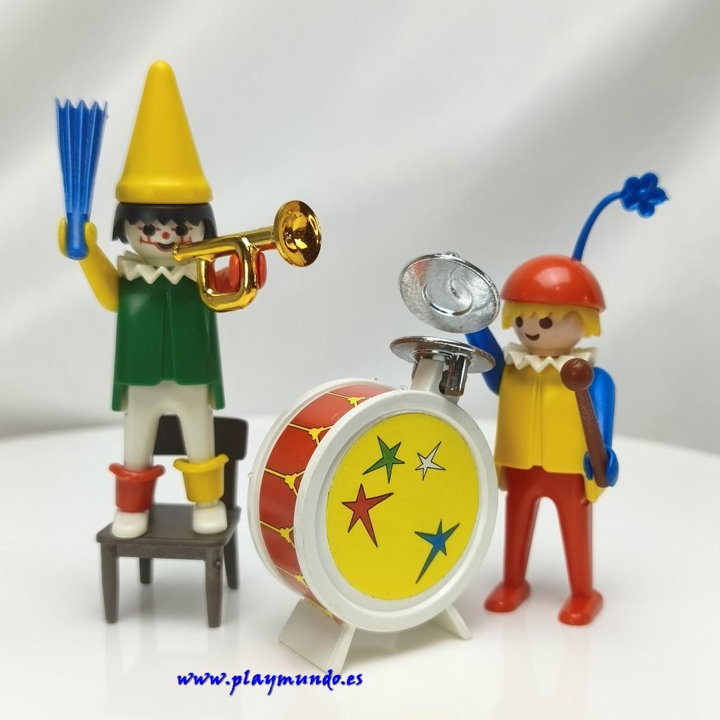 PLAYMOBIL 3578 PAYASOS MUSICOS (AÑO 1980 - 1982)