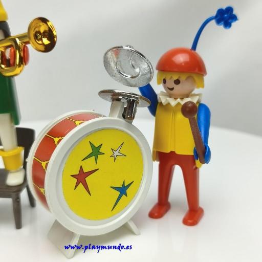 PLAYMOBIL 3578 PAYASOS MUSICOS (AÑO 1980 - 1982) [4]
