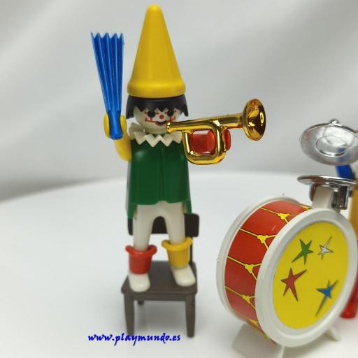 PLAYMOBIL 3578 PAYASOS MUSICOS (AÑO 1980 - 1982) [3]