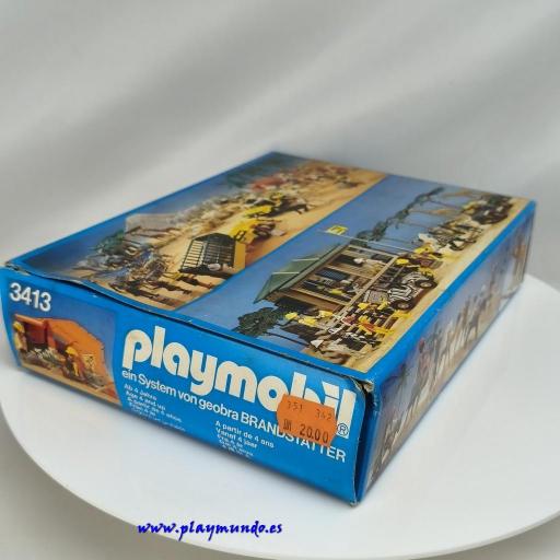 PLAYMOBIL 3413 TIENDA EXPEDICION FOTOGRAFICA NGORONGORO (AÑO 1980 - 1985)  [6]