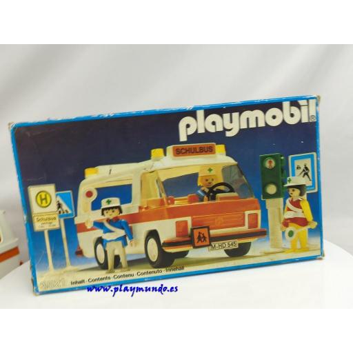 PLAYMOBIL 3521 AUTOBUS ESCOLAR (AÑO 1982) [5]