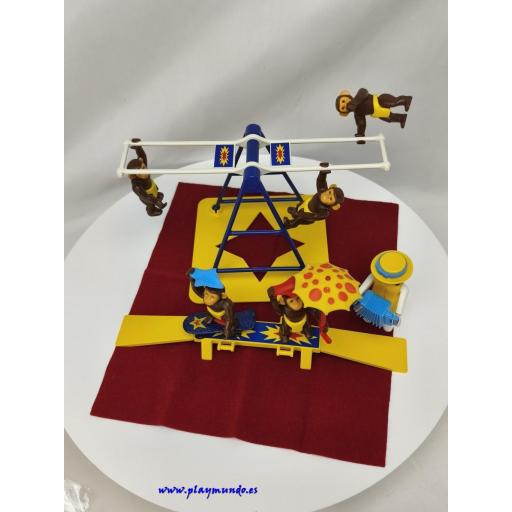 PLAYMOBIL 3726 CHIMPANCES TRAPECISTAS (AÑO 1991 -1995) [1]