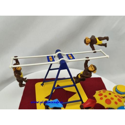 PLAYMOBIL 3726 CHIMPANCES TRAPECISTAS (AÑO 1991 -1995) [2]