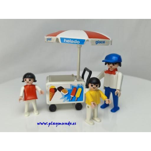 PLAYMOBIL 3563 CARRITO HELADOS (AÑO 1983 - 1992) [0]
