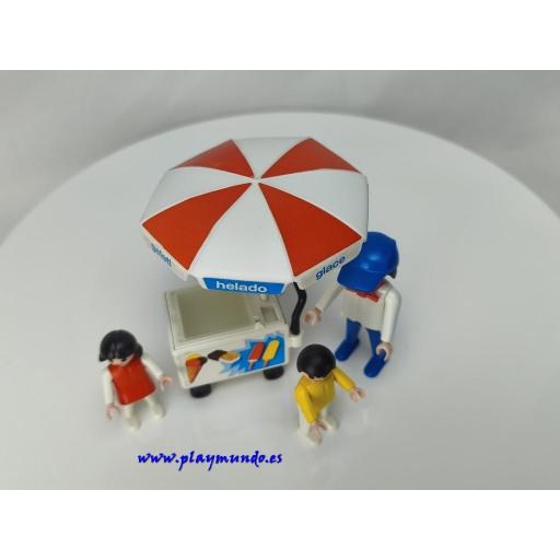 PLAYMOBIL 3563 CARRITO HELADOS (AÑO 1983 - 1992) [3]