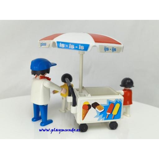 PLAYMOBIL 3563 CARRITO HELADOS (AÑO 1983 - 1992) [1]