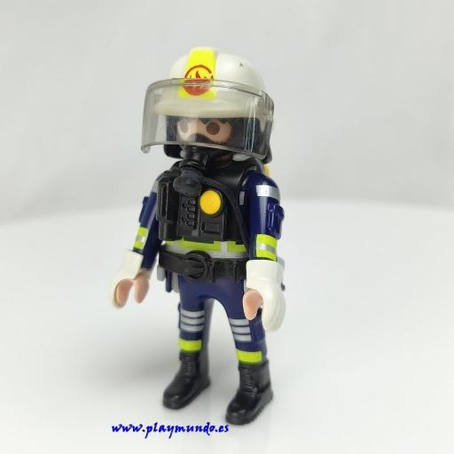 PLAYMOBIL MUÑECO CLICK BOMBERO OTROS  MOD292 [2]