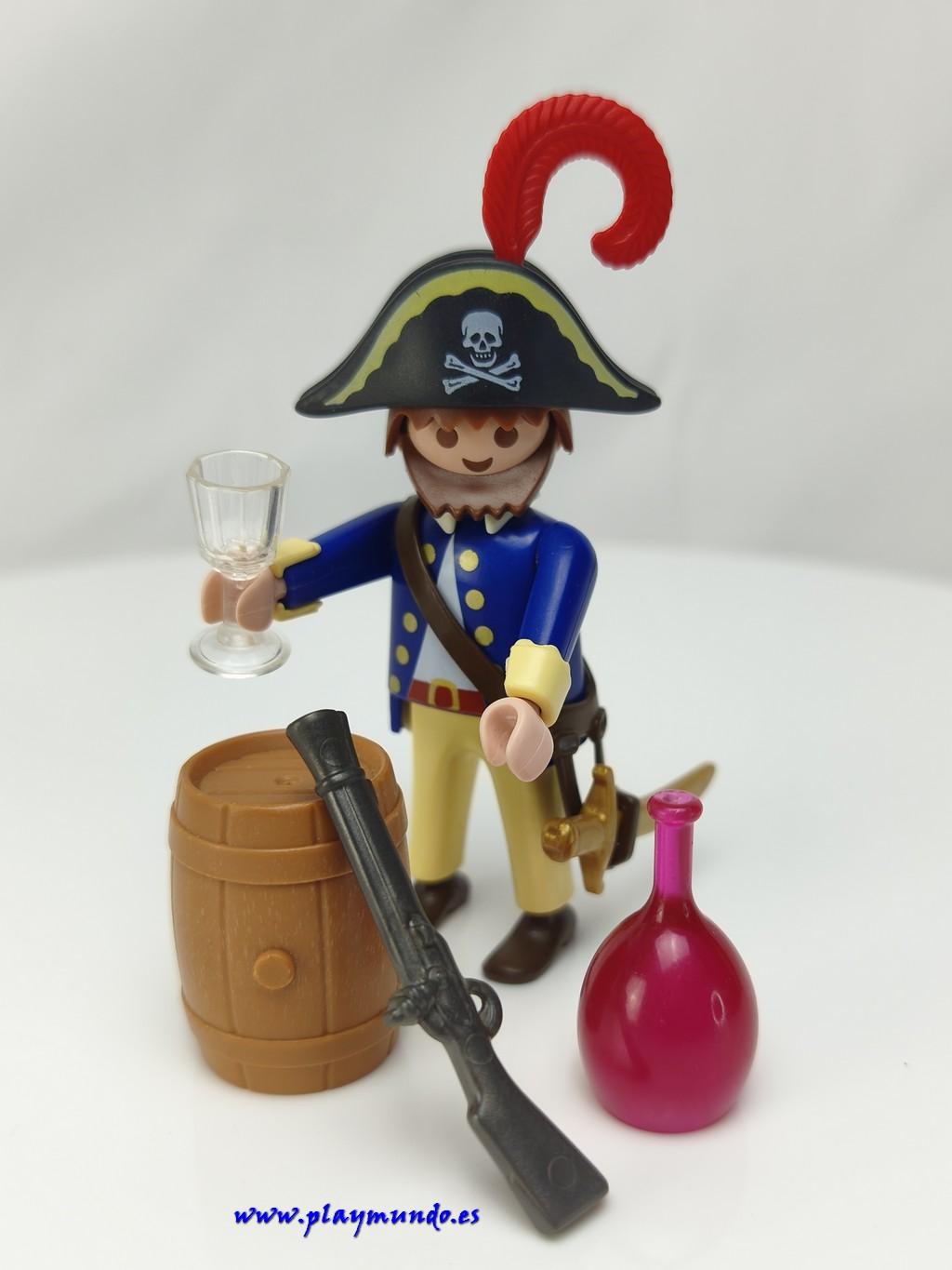 PLAYMOBIL 3791 CAPITAN PIRATA (AÑO 1990 - 1996)