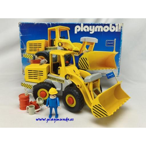 PLAYMOBIL 3458 EXCAVADORA PALA (AÑO 1985 - 1999) [0]