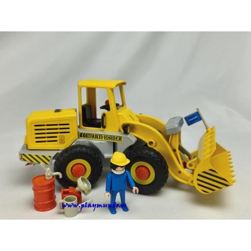 PLAYMOBIL 3458 EXCAVADORA PALA (AÑO 1985 - 1999) [1]