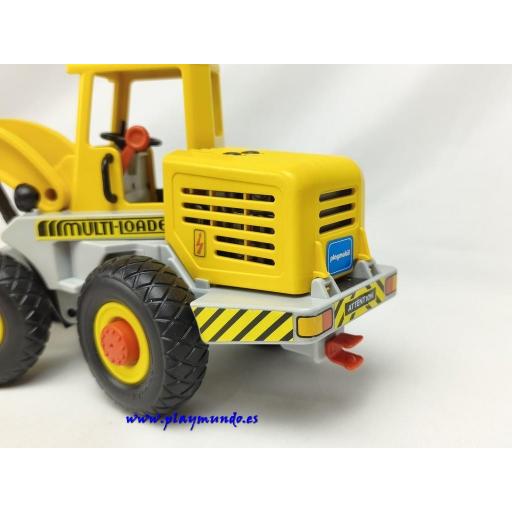 PLAYMOBIL 3458 EXCAVADORA PALA (AÑO 1985 - 1999) [4]