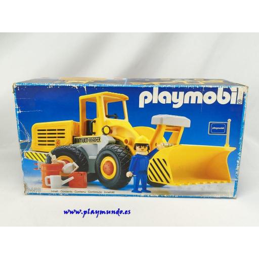 PLAYMOBIL 3458 EXCAVADORA PALA (AÑO 1985 - 1999) [5]