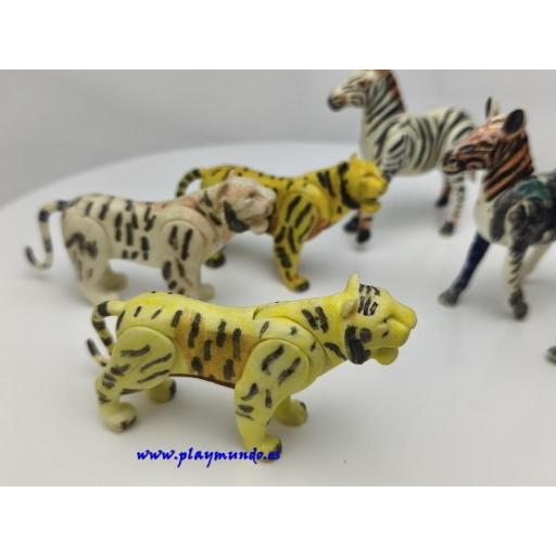 PLAYMOBIL LOTE ANIMALES PRIMERA EPOCA  (PINTADOS) [3]