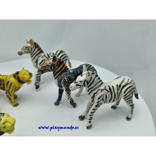 PLAYMOBIL LOTE ANIMALES PRIMERA EPOCA  (PINTADOS) [2]