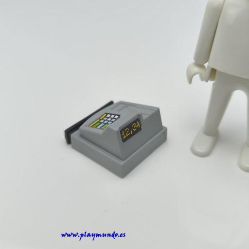 PLAYMOBIL  CAJA REGISTRADORA SUPERMERCADADO TIENDA [2]