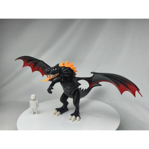 PLAYMOBIL DRAGON NEGRO GRANDE [0]