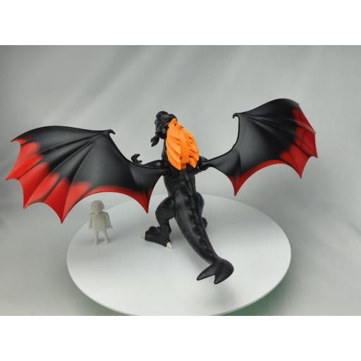 PLAYMOBIL DRAGON NEGRO GRANDE [3]