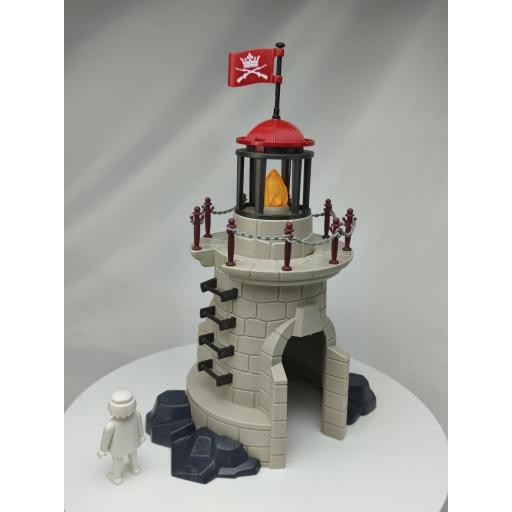 PLAYMOBIL FARO CON LUZ Y CAÑON [0]