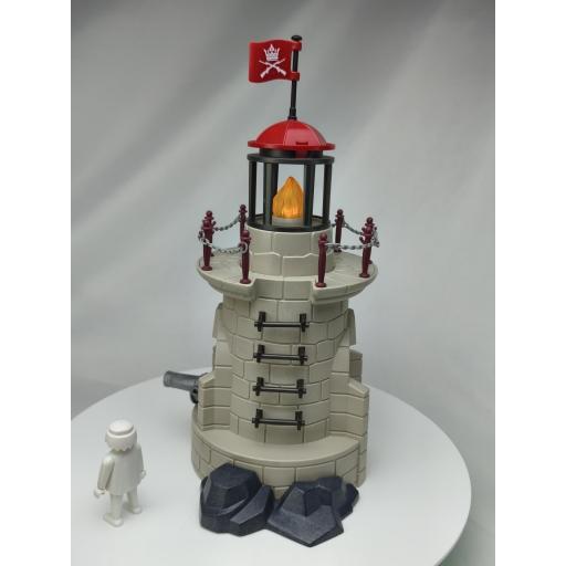 PLAYMOBIL FARO CON LUZ Y CAÑON [3]