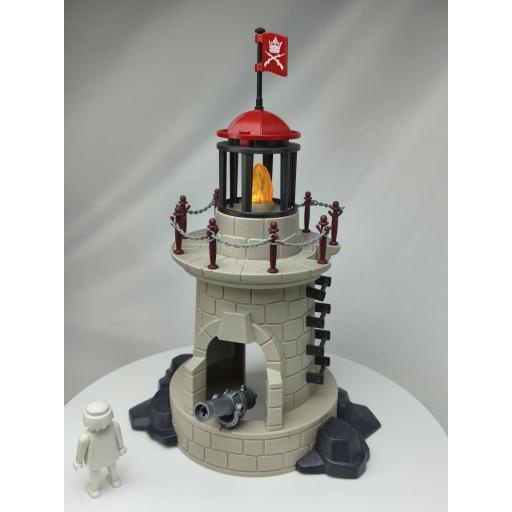 PLAYMOBIL FARO CON LUZ Y CAÑON [2]