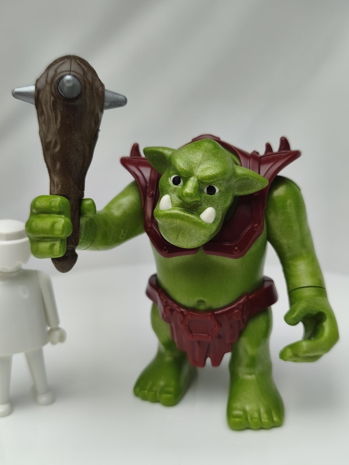 PLAYMOBIL TROLL OGRO MUÑECO CLICK MOD1055