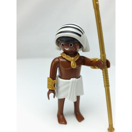 PLAYMOBIL SERIE 10 GUERRERO NUBIO EGIPCIO [1]