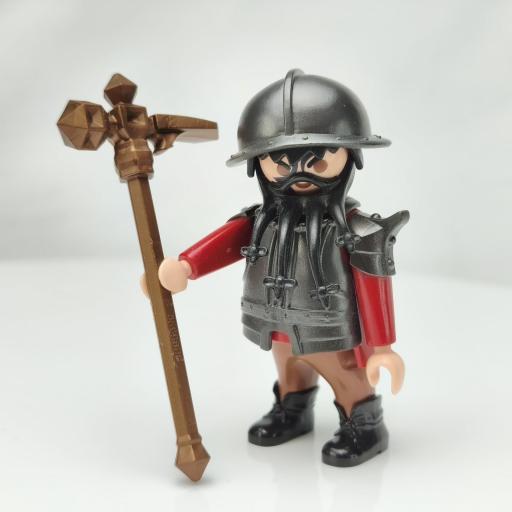 PLAYMOBIL GUERRERO ENANO CABALLERO MEDIEVAL MOD094 [0]