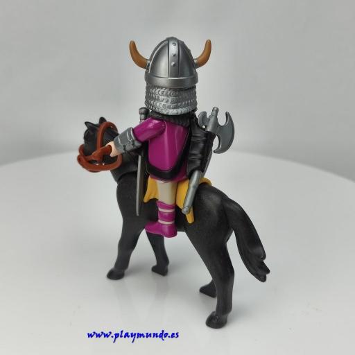 PLAYMOBIL 3158 VIKINGO A CABALLO (AÑO 2002 - 2005) [3]