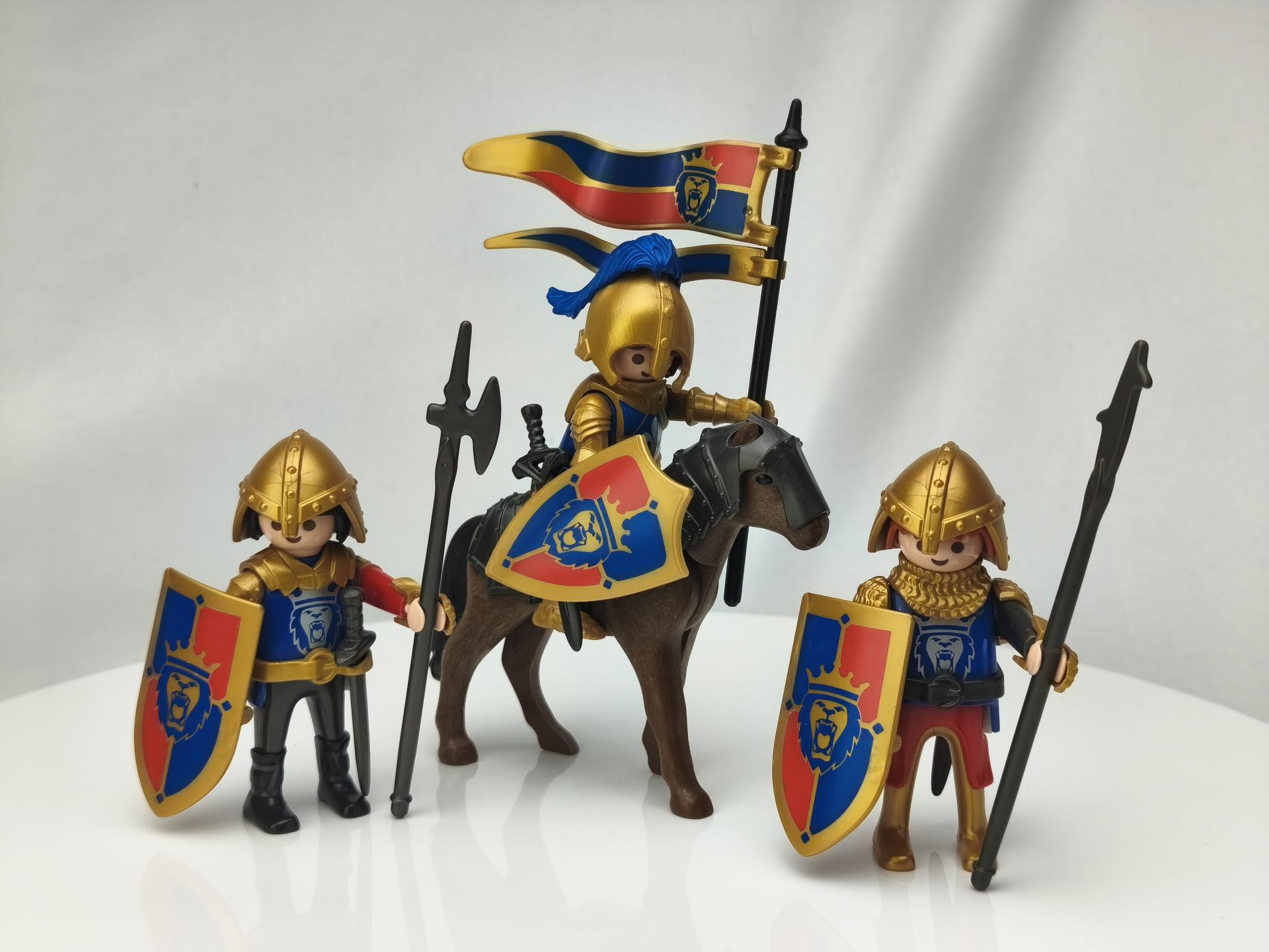 PLAYMOBIL 6006 CABALLEROS DEL LEON (AÑO 2014)